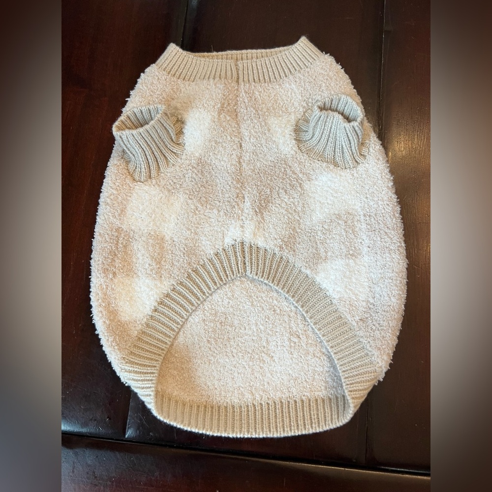 Small Dog Old Navy Cream Sweater (10-13 lbs)